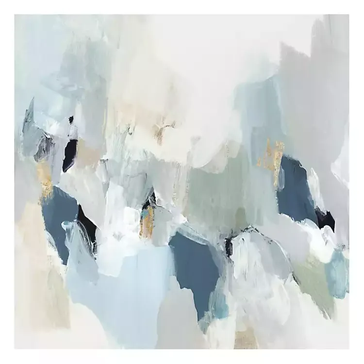 Canvas Art-Kirklands Home Little Talks II Giclee Canvas Art Print, 30x30 in. Blue