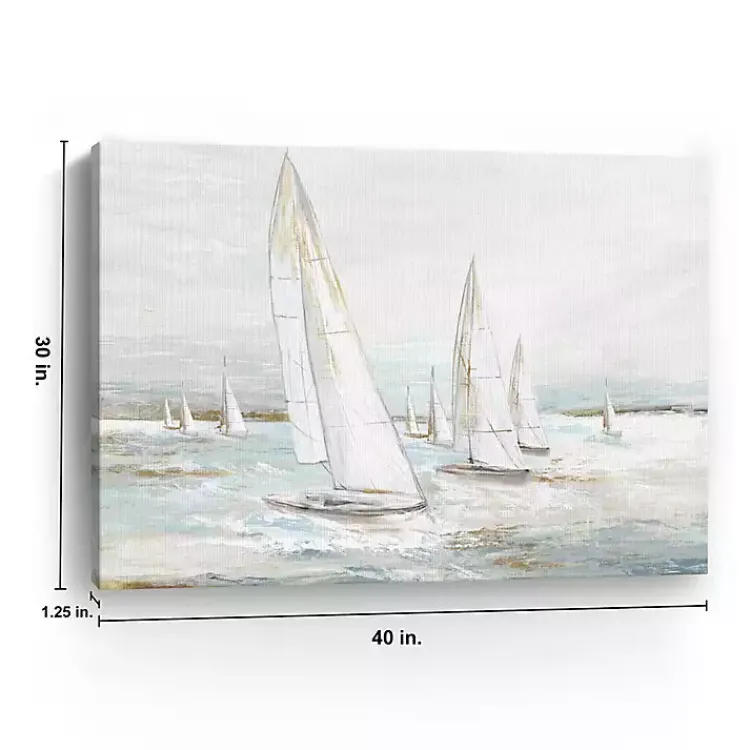 Canvas Art-Kirklands Home Windswept Sails I Canvas Art Print