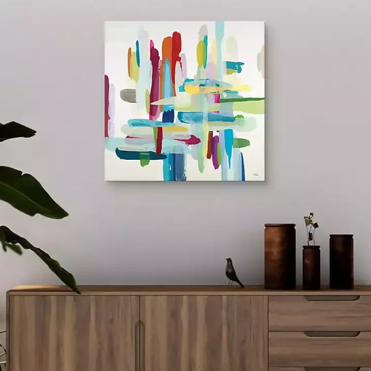 Canvas Art-Kirklands Home Castles in the Air Canvas Art Print, 30x30 in.