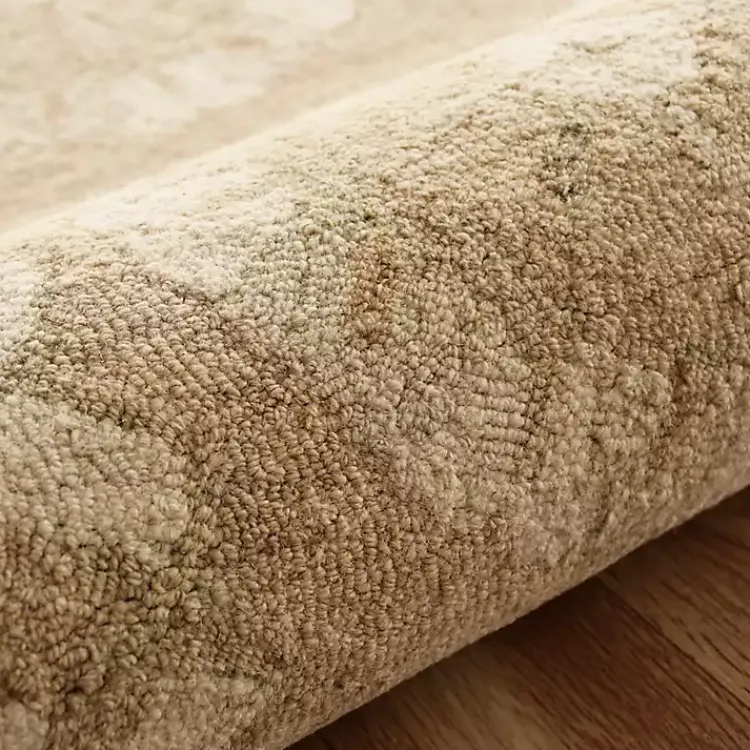 Area Rugs-Kirklands Home Mojave Medallion Wool Runner, 2x7