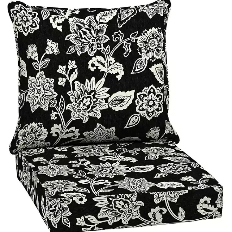 Outdoor Cushions & Pillows-Kirklands Home Ashland Jacobean 2-pc. Outdoor Deep Seat Cushion