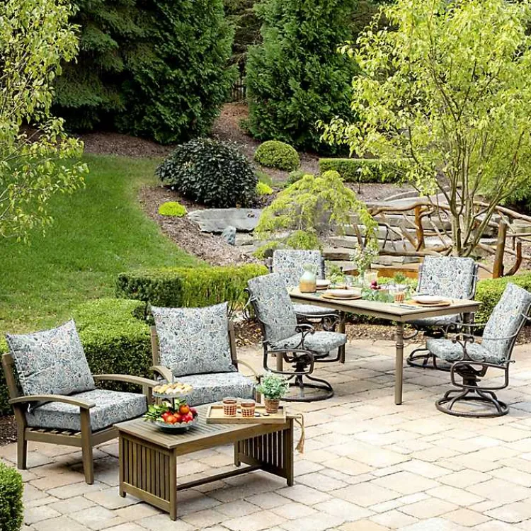 Outdoor Cushions & Pillows-Kirklands Home Millennial Leaf 2-pc. Outdoor Deep Seat Cushion