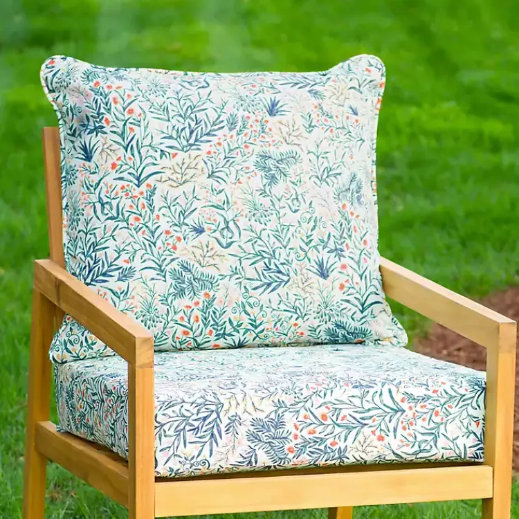 Outdoor Cushions & Pillows-Kirklands Home Millennial Leaf 2-pc. Outdoor Deep Seat Cushion