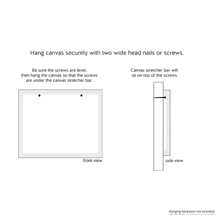 Canvas Art-Kirklands Home Bold Brushstrokes Canvas Art Print, Set of 3