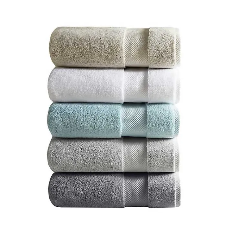 Bath Towels-Kirklands Home Taupe 6-pc. Cotton Bath Towel Set Brown