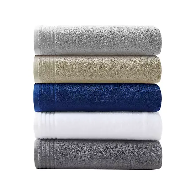 Bath Towels-Kirklands Home Taupe 12-pc. Cotton Quick Dry Bath Towel Set Tan