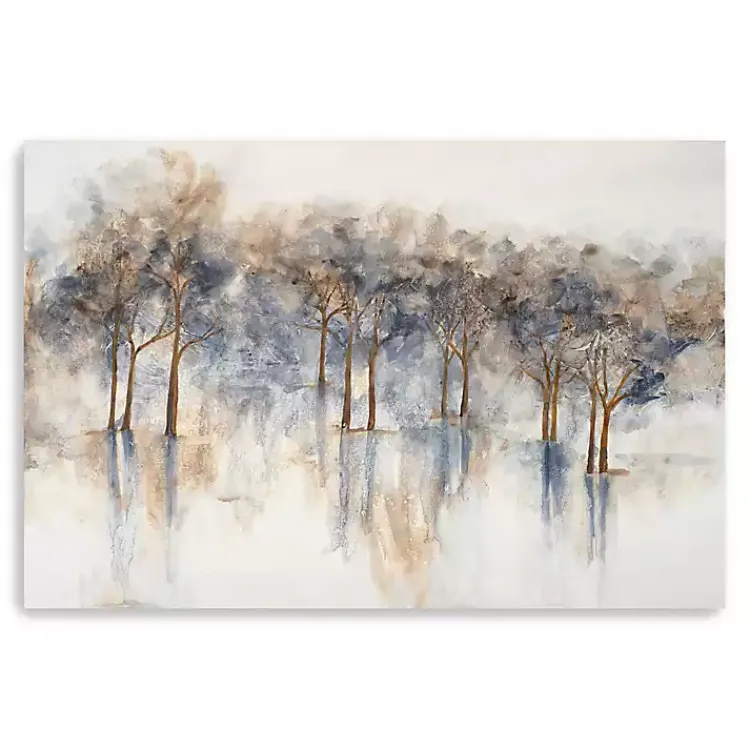 Canvas Art-Kirklands Home Misty Woods I Abstract Canvas Art Print