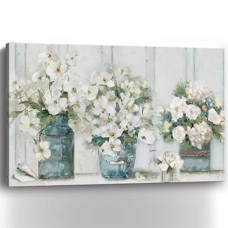Canvas Art-Kirklands Home Cottage Mantle Canvas Art Print