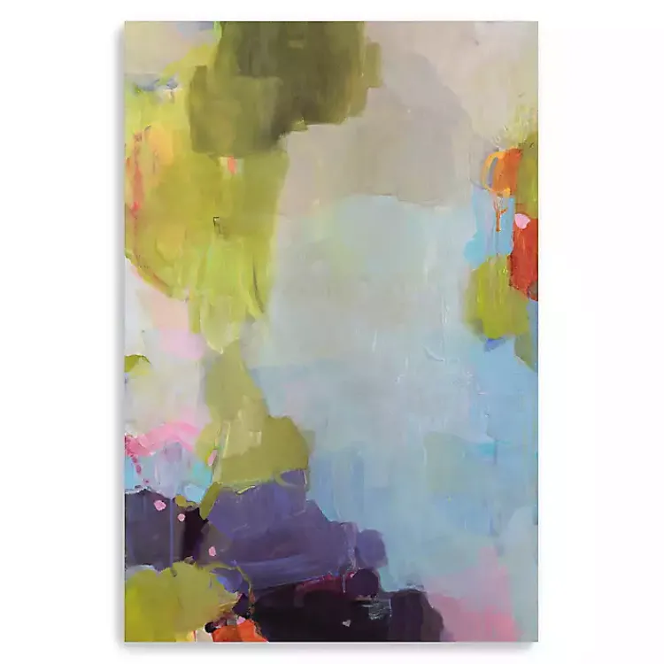 Canvas Art-Kirklands Home Velvet Skies Abstract Giclee Canvas Art Print Multi