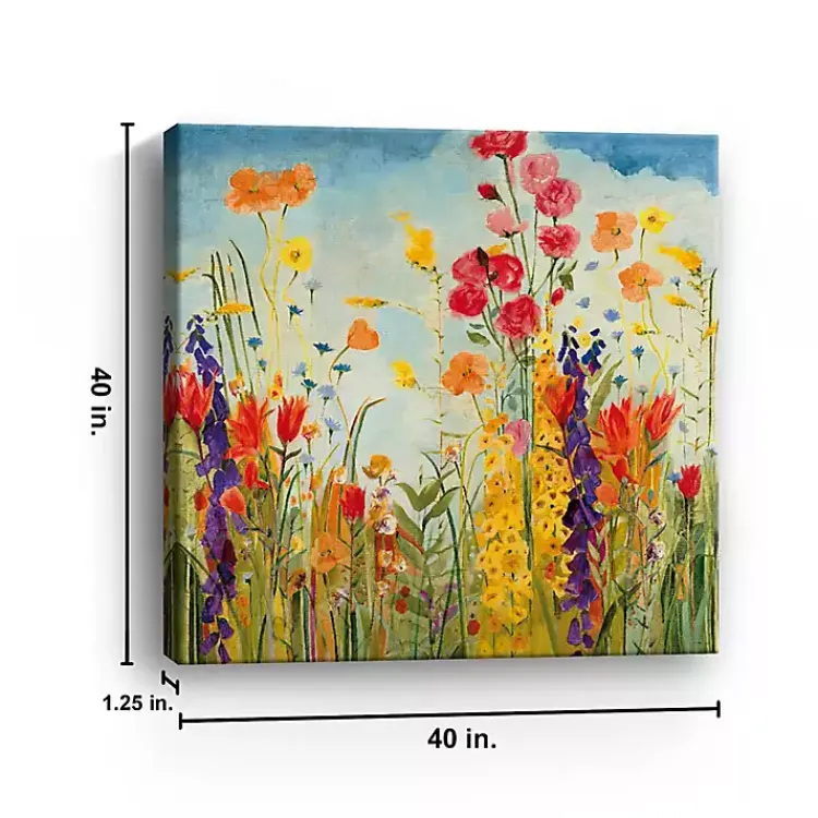 Canvas Art-Kirklands Home Laughter Giclee Canvas Art Print, 40x40 in. Multi