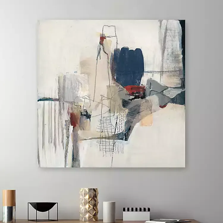 Canvas Art-Kirklands Home Bay Bridge II Giclee Canvas Art Print, 40x40 in. Multi