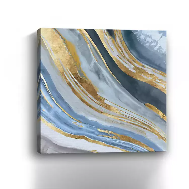 Canvas Art-Kirklands Home Golden Agate II Giclee Canvas Art Print, 40x40 in.