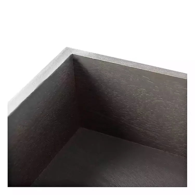 Console Tables-Kirklands Home Dove Turned Leg Rustic Console Table Gray