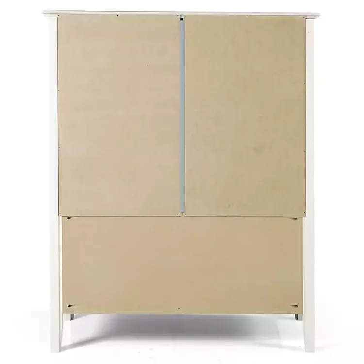 Bookshelves-Kirklands Home Brazilian Pine Wood 3-Tier Bookshelf White