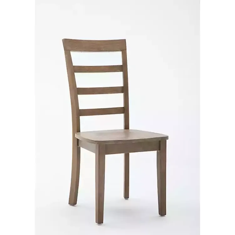 Dining Chairs-Kirklands Home Wire Brushed Natural Dining Chairs, Set of 2 Brown