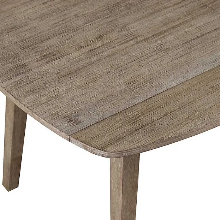 Dining Tables-Kirklands Home Wire Brushed Natural Dining Table