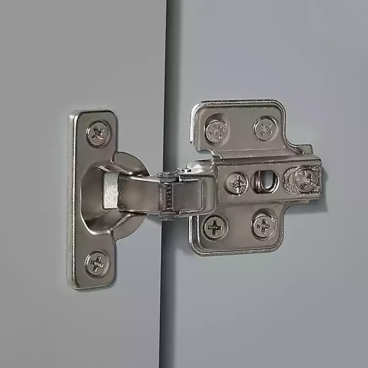 Bathroom Furniture-Kirklands Home 2-Door Floor Cabinet Gray