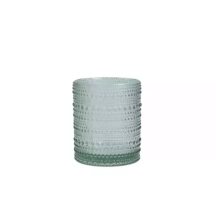 Glassware & Drinkware-Kirklands Home Fortessa Sage Bead Short Glasses, Set of 6 Green