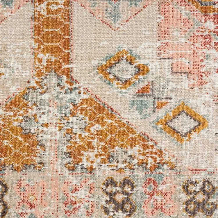 Outdoor Rugs-Kirklands Home Beige Southwestern Mosaic Outdoor Area Rug, 5x7