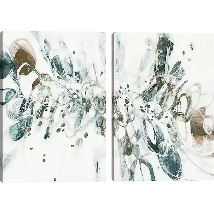 Canvas Art-Kirklands Home Shattered Glass Canvas Art Prints, Set of 2