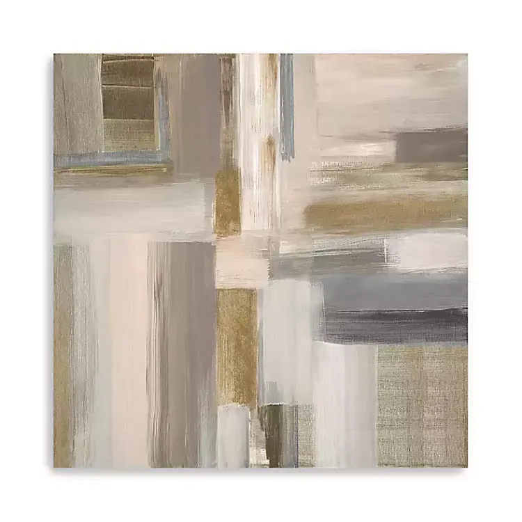 Canvas Art-Kirklands Home Abstract Fields I Canvas Art Print, 40x40 in.