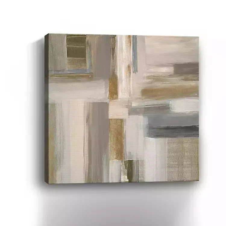 Canvas Art-Kirklands Home Abstract Fields I Canvas Art Print, 40x40 in.