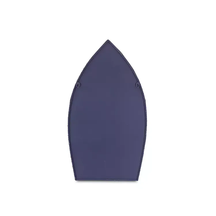 Shelves-Kirklands Home Large Navy and White Rowboat Bookshelf, 30 in.