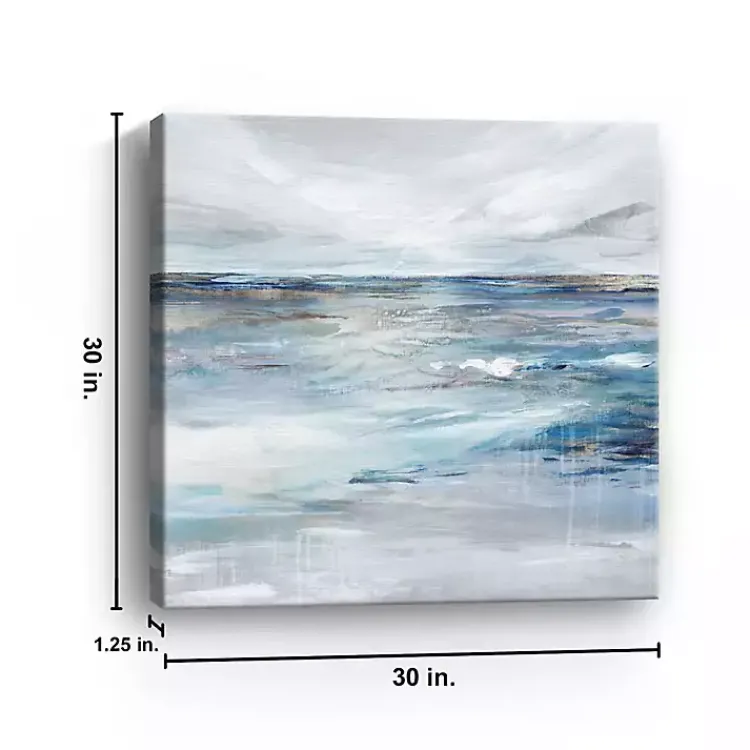 Canvas Art-Kirklands Home Coastal Sense Canvas Art Print, 30x30 in.