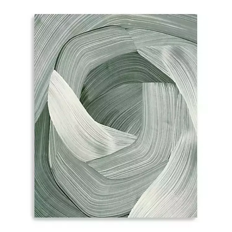 Canvas Art-Kirklands Home Enriched Emerald Canvas Art Print, 24x30 in. Green