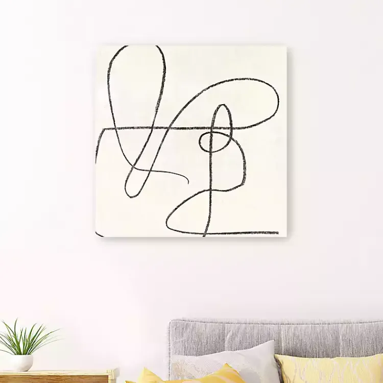 Canvas Art-Kirklands Home Juxtaposing Canvas Art Print, 30x30 in.