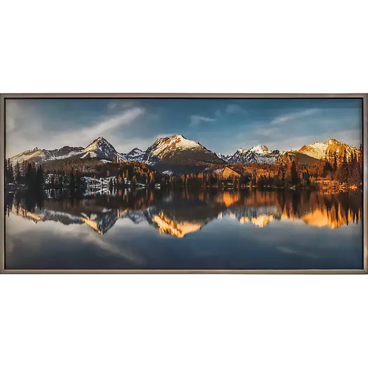 Framed Art-Kirklands Home Identic Image Framed Tempered Glass Print