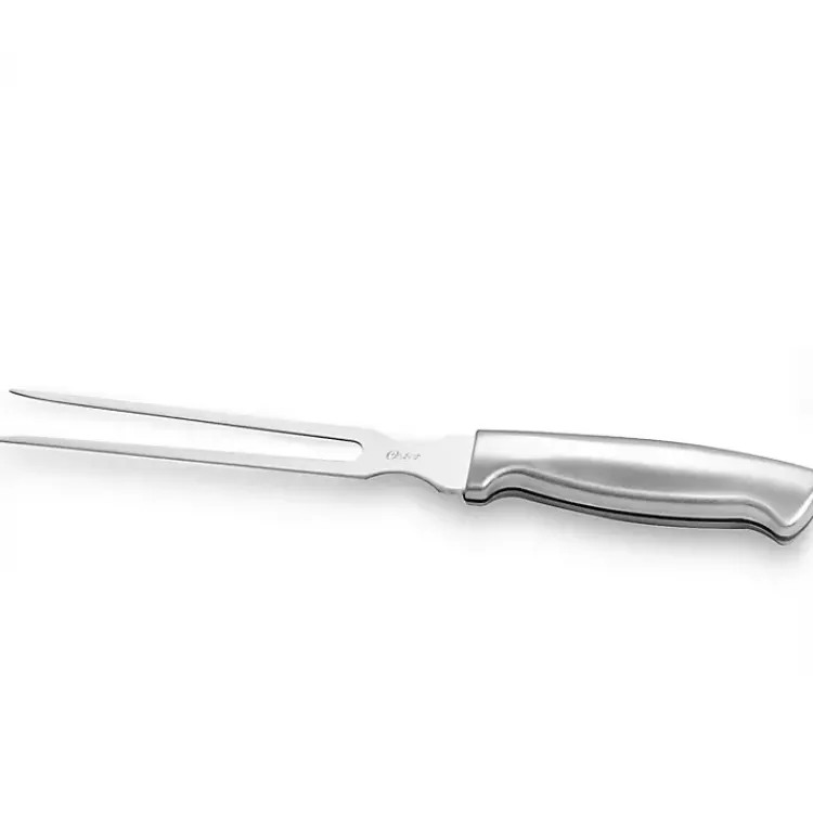 Flatware & Cutlery-Kirklands Home Black Rubberwood Block Satin 22-pc. Cutlery Set