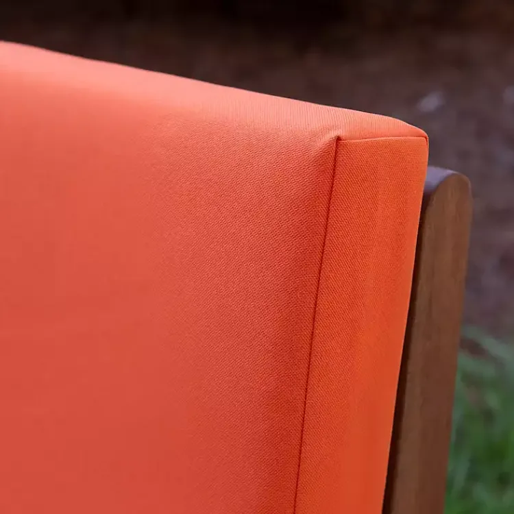 Outdoor Sets-Kirklands Home 4-pc. Acacia Wood Outdoor Living Set Orange