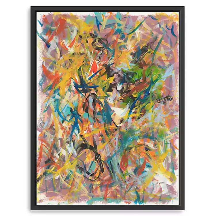 Framed Art-Kirklands Home Inside Out No. 2 Framed Giclee Canvas Art Print