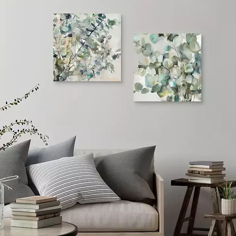 Canvas Art-Kirklands Home Essential s I & II Canvas Art Prints Green