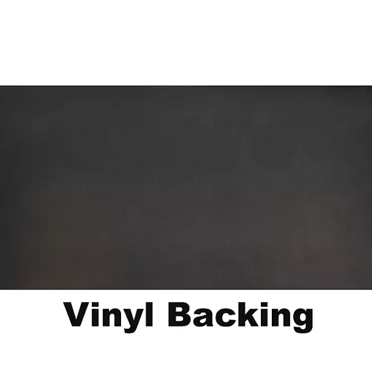 Doormats-Kirklands Home Natural and Black Abby Doormat, 48x30 in.