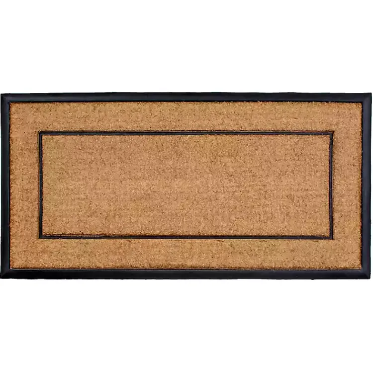 Doormats-Kirklands Home Double Border Doormat, 48x24 in.