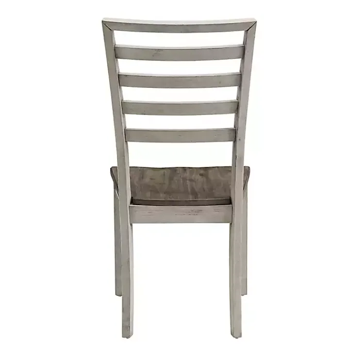 Dining Chairs-Kirklands Home Smoked Honey and Alabaster Dining Chairs, Set of 2