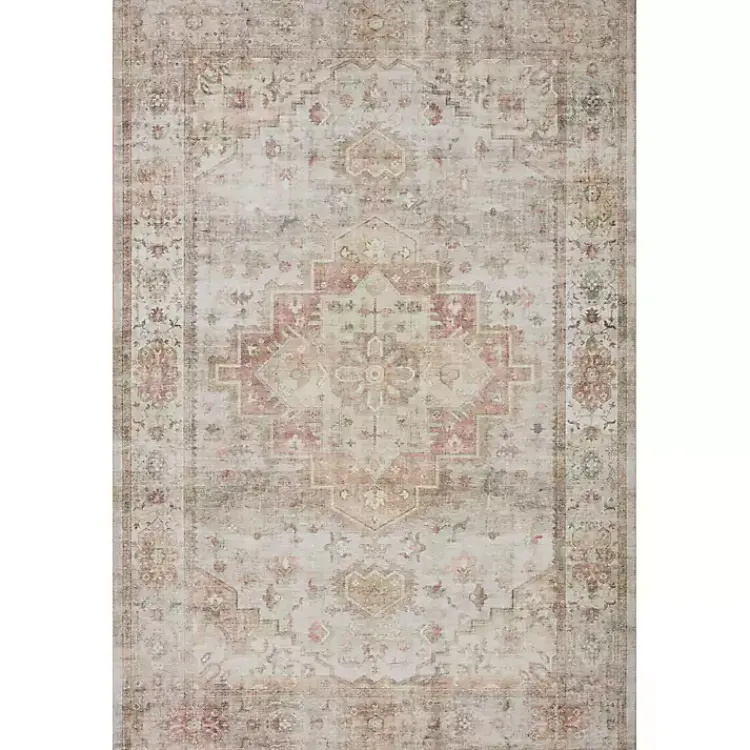Area Rugs-Kirklands Home Sage Medallion Area Rug, 7x9