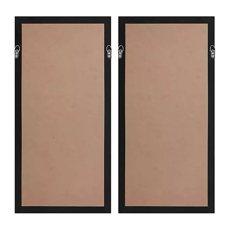 Framed Art-Kirklands Home Natural Geometric Rice Paper Framed Art, Set of 2 Tan