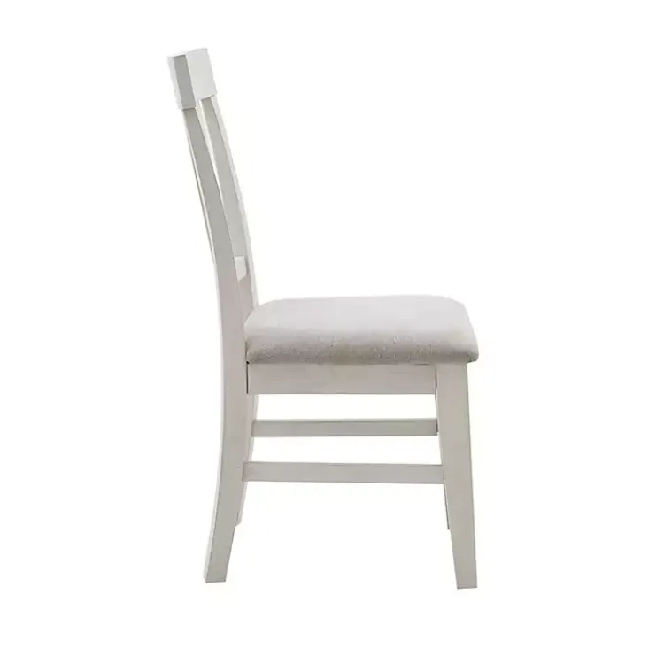 Dining Chairs-Kirklands Home Sofia High Back Dining Chairs, Set of 2 White