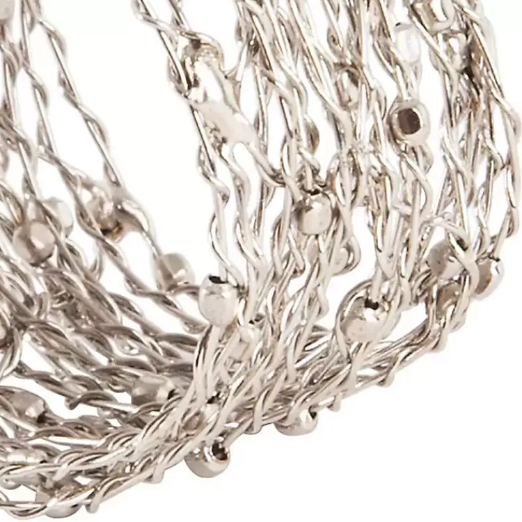 Table Linens-Kirklands Home Metallic Gold Wire Napkin Rings, Set of 4