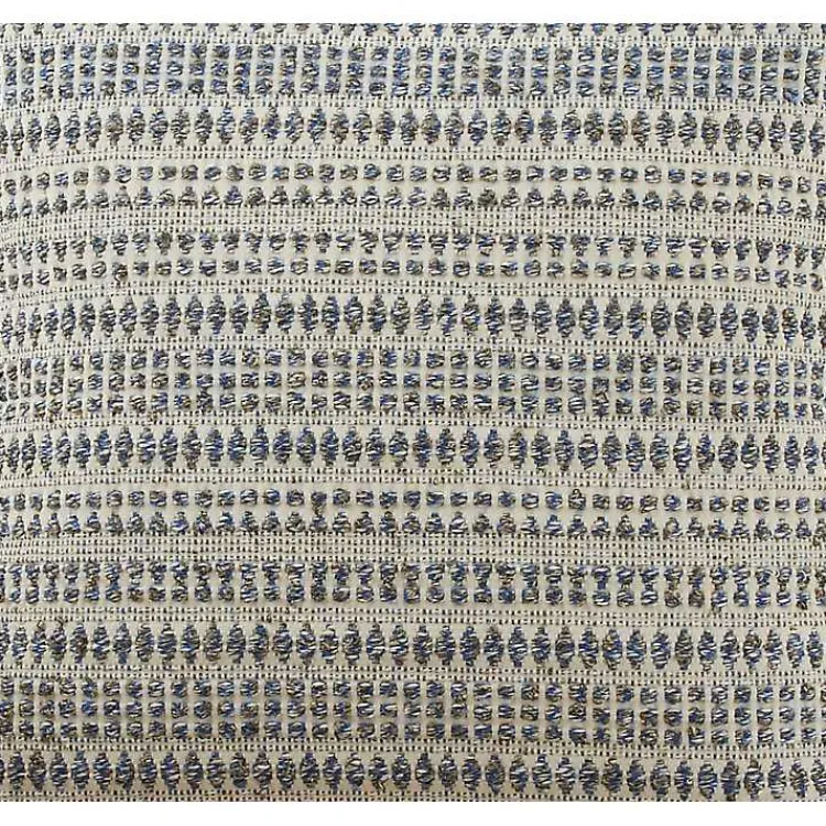 Table Linens-Kirklands Home Navy Woven Line Stripe Table Runner