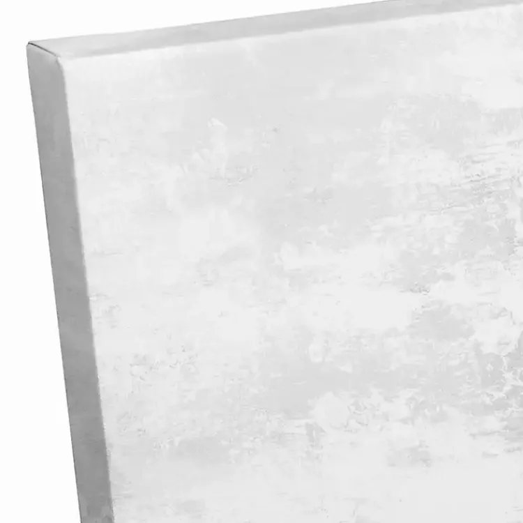 Canvas Art-Kirklands Home Gray and Green Abstract Geometric Canvas Wall Art