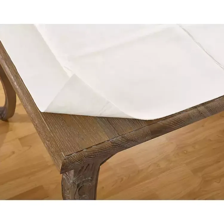 Table Linens-Kirklands Home Cushioned Table Protector Pad White