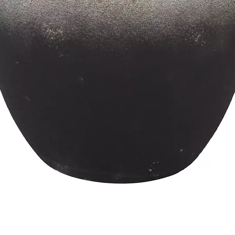 Table Lamps-Kirklands Home Matte Black Ombre Textured Table Lamp, 23 in. White