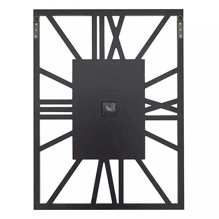 Clocks-Kirklands Home Silver Glass Frame Wall Clock