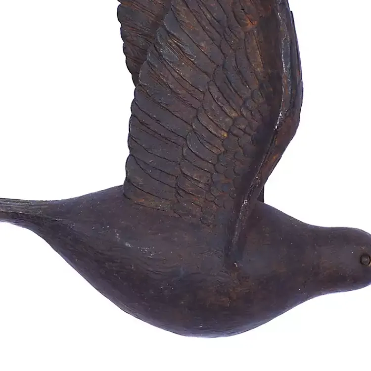 Wall Plaques-Kirklands Home Flying Birds Wall Sculptures, Set of 3 Brown