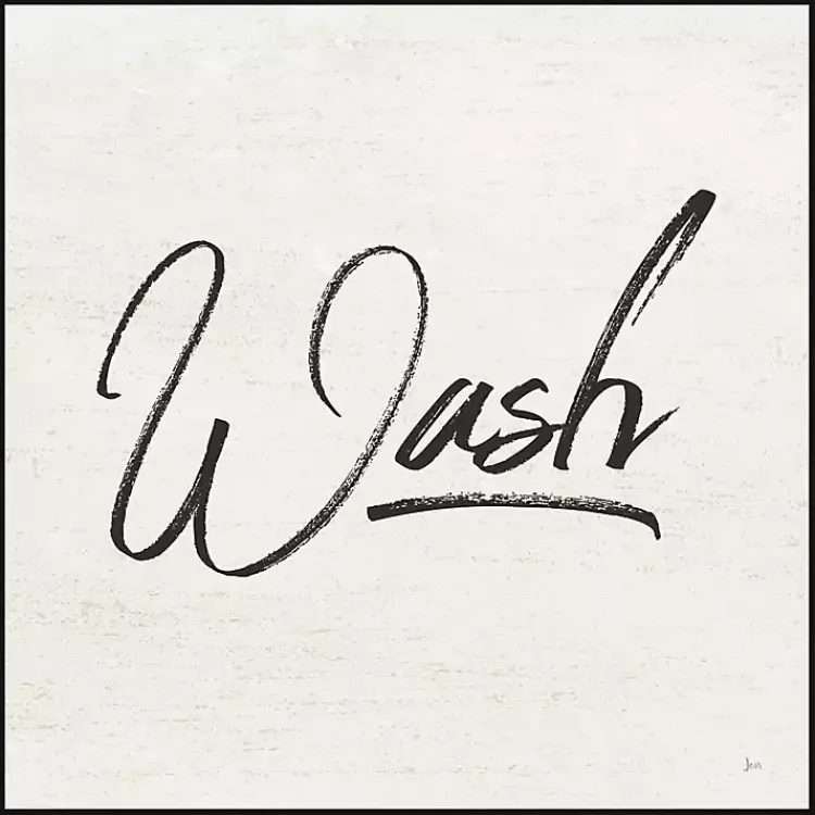 Wall Quotes & Signs-Kirklands Home Tan and Black Wash Laundry Framed Wall Plaque