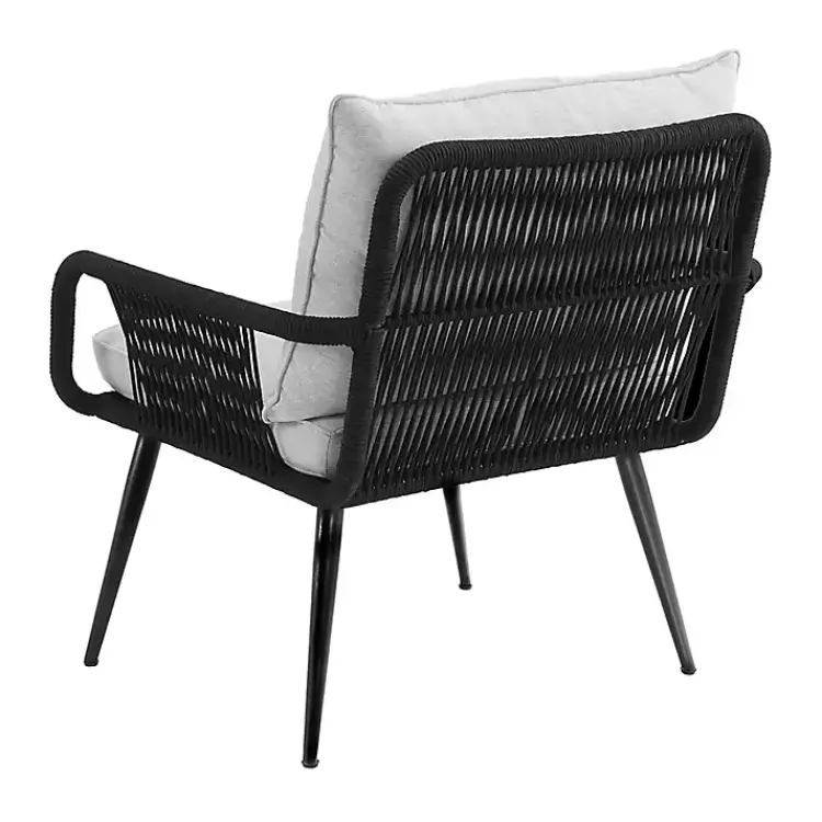 Outdoor Seating-Kirklands Home Light Gray Rope Frame 2-pc. Outdoor Arm Chair Set
